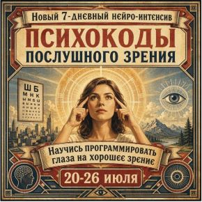 [Евгений Сологодский] Нейро-интенсив Психокоды послушного зрения (2026)