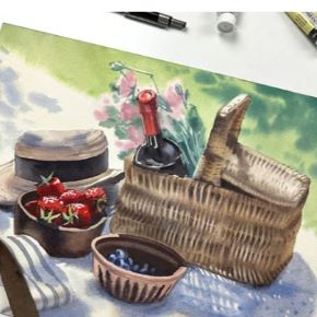 [Художник Online] Базовый курс: Рисунок и живопись 4.0 .Тариф Без обратной связи (Дарья Куцаева, Роман Круглов)