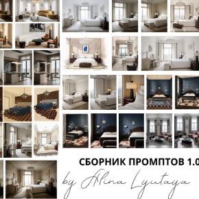 [Alina Lyutaya] Сборник 1.0 - Промпты для интерьерной визуализации (Алина Лютая)