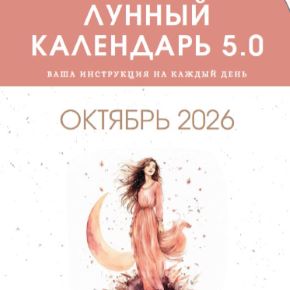 [mama.astro] Лунный календарь 5.0. Ваша инструкция на каждый день (Октябрь 2026)