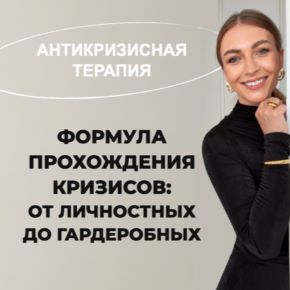 [Школа Шопинга] Антикризисная терапия: Формула прохождения кризисов от личностных до гардеробных (Татьяна Тимофеева, Михаил Степанов)