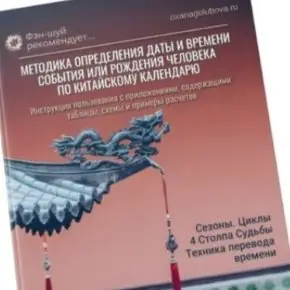 Методика определения даты и времени события или рождения человека по китайскому календарю (Оксана Голубова)