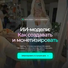 [Стас Шергин] ИИ-модели: как создавать и монетизировать. Тариф Старт (2026)
