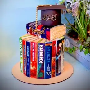[anastasiya_bakery] Видеоурок «Торт с книгами на выпускной» (Анастасия Политыкина)