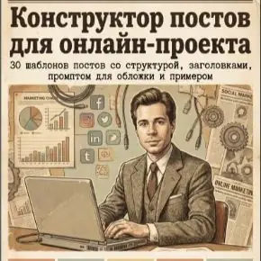 Конструктор постов для онлайн-проекта (Дмитрий Зверев)
