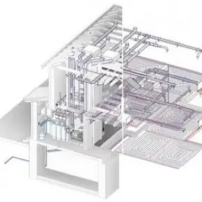 [Reegigroup][Риджи групп] Создание BIM модели коттеджа. ТМ, ОВ и ВК
